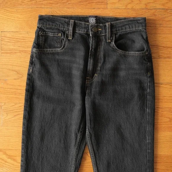 BDG 90s Bootcut Jeans Women Black Dark Wash Denim Retro 28 Urban Outfitters - Picture 3 of 9
